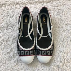 FENDI Mary Jane Flats